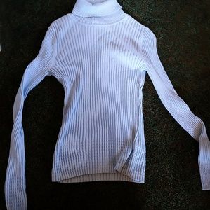 baby blue long sleeve sweater